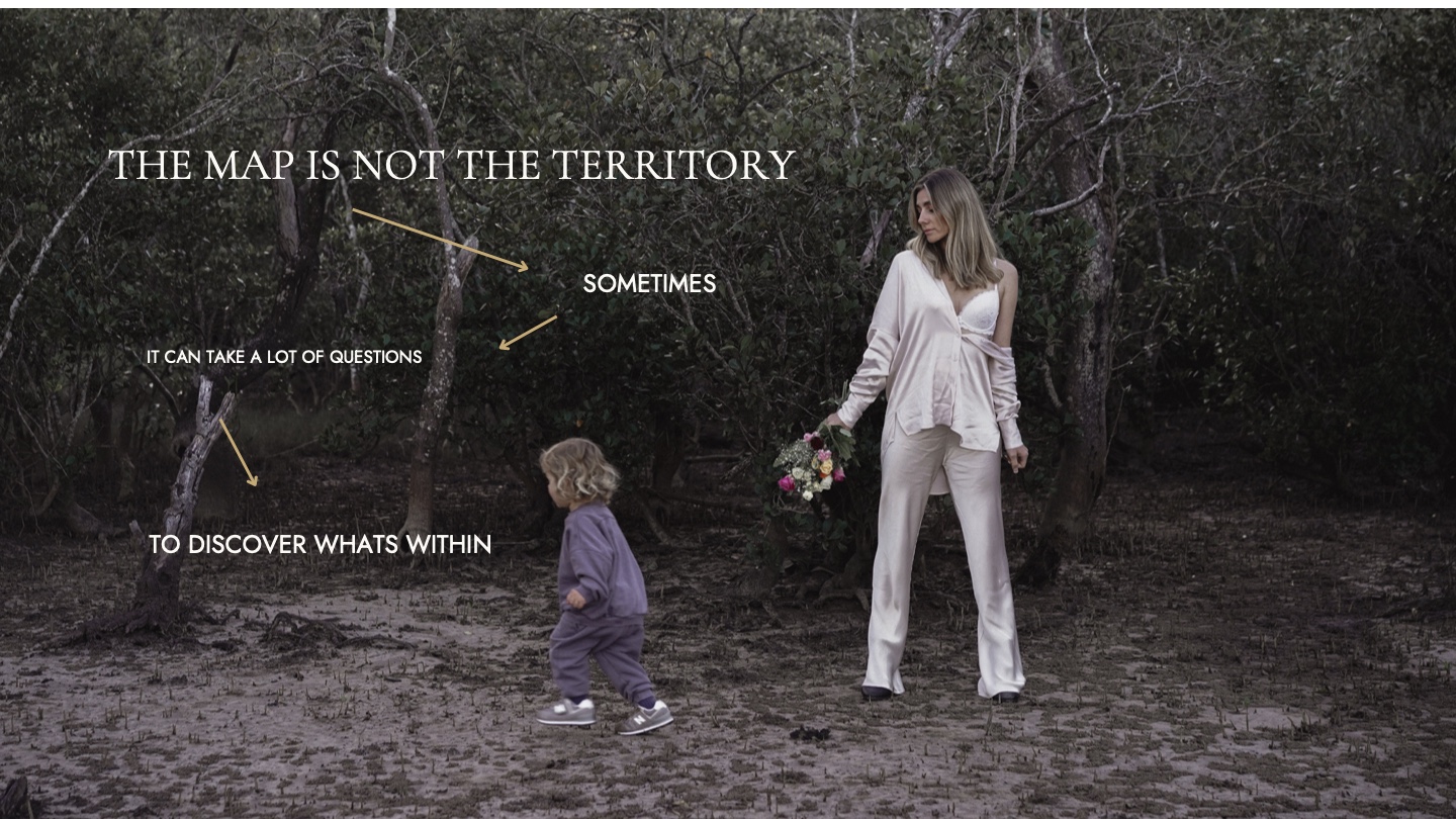The map is not the territory. Sometimes it can take a lot of questions to discover what's within.
